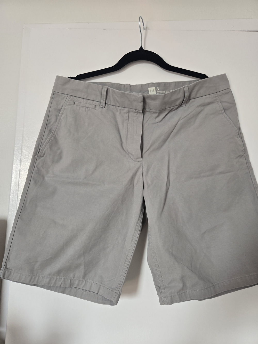 GAP Women's Gray Bermuda Shorts